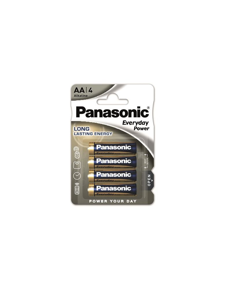 PANASONIC baterije LR6EPS/4BP Alkaline Everyday Power